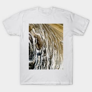 Fluid abstract Melting mármol T-Shirt